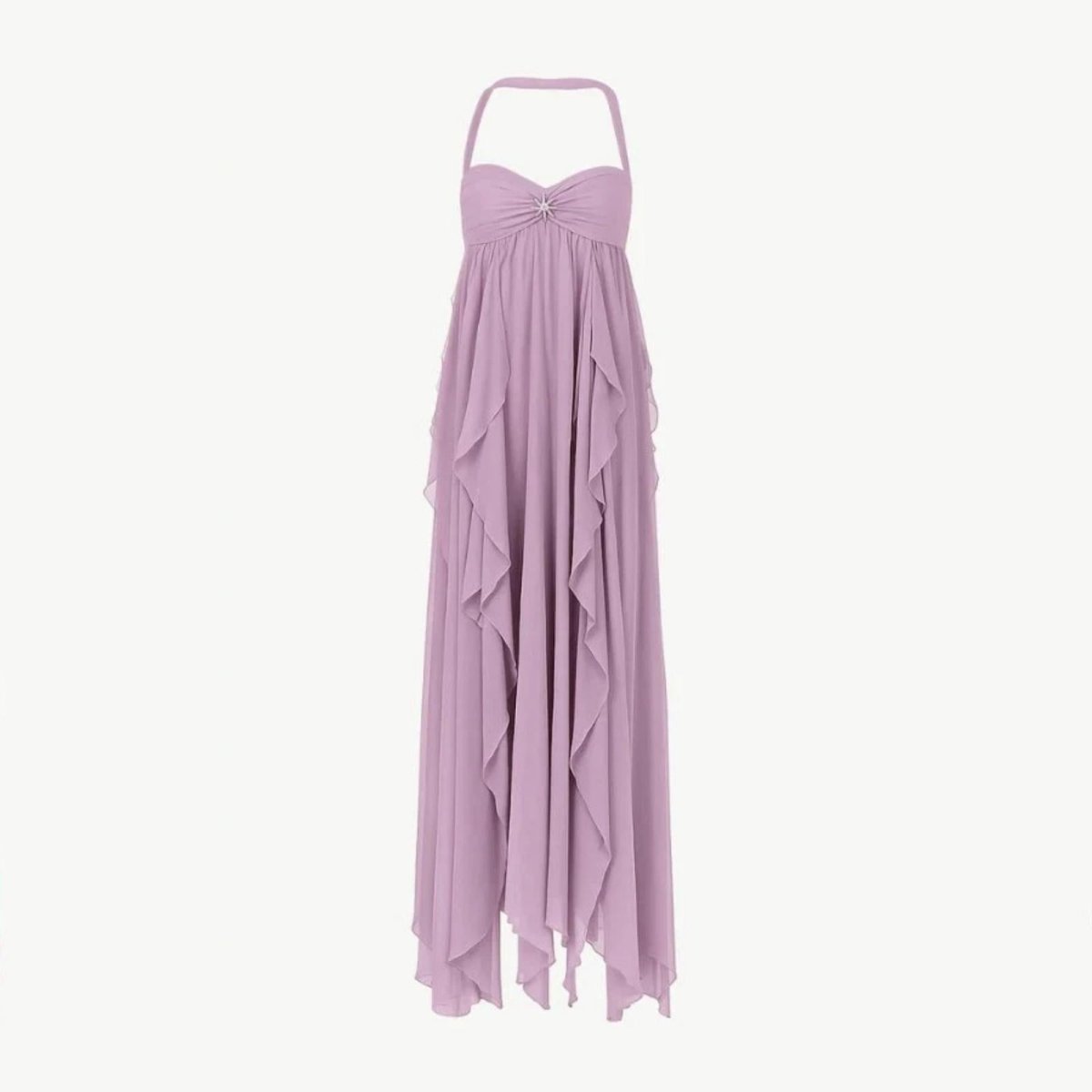 Dámské Večerní Halter Šaty | Maxi