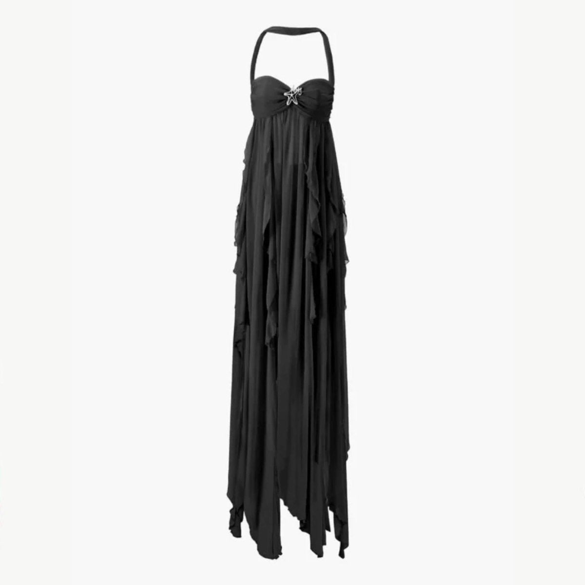Dámské Večerní Halter Šaty | Maxi