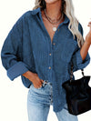 Damska Zimowa Koszulowa Kurtka | Oversize