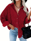Damska Zimowa Koszulowa Kurtka | Oversize