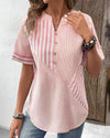 Women's Striped Blouse | Buttons