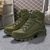 Męskie Wysokie Buty Trekkingowe | Zimowe Wędrówki