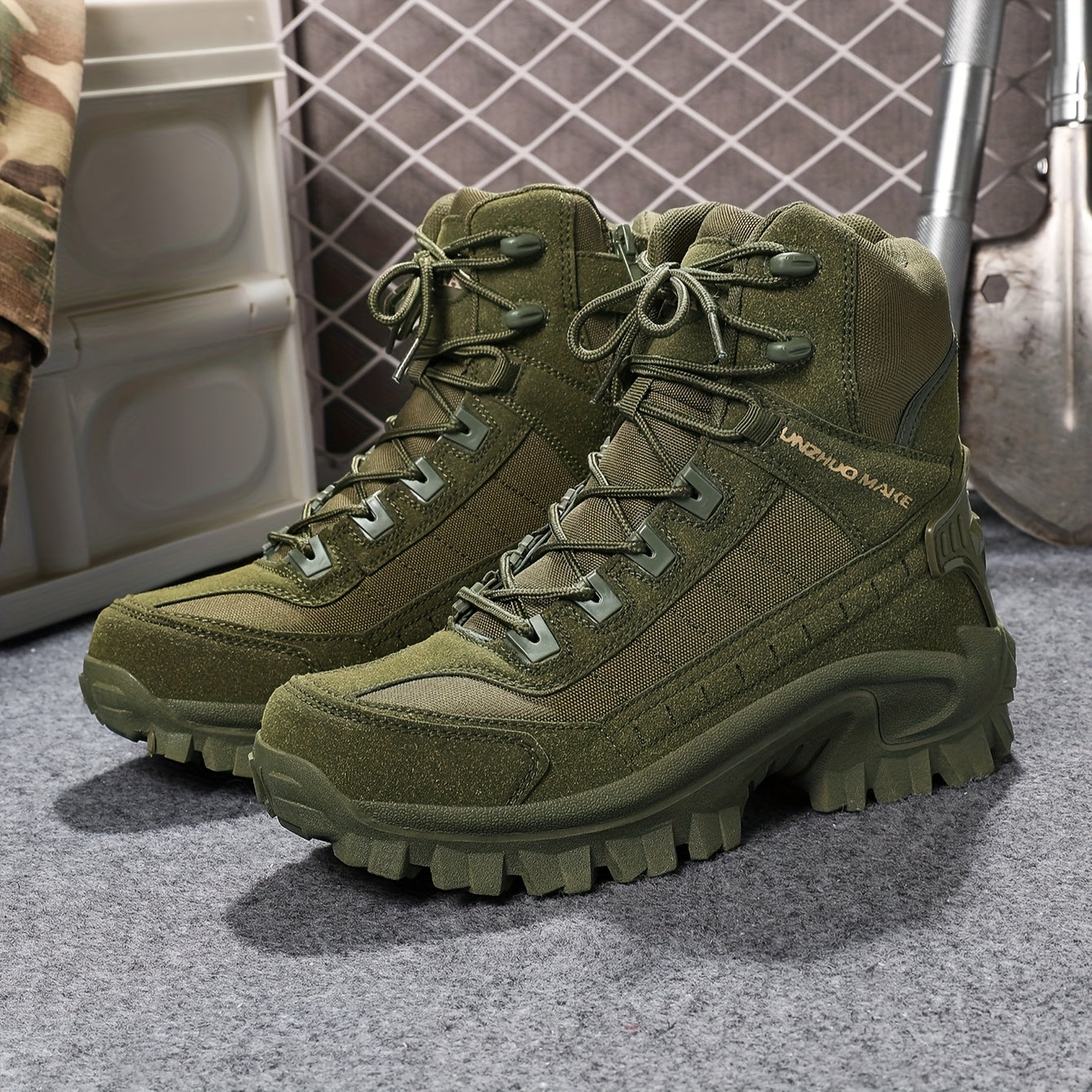 Męskie Wysokie Buty Trekkingowe | Zimowe Wędrówki