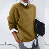 Damski Sweter Casual | Okrągły Dekolt