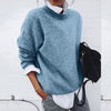 Damski Sweter Casual | Okrągły Dekolt