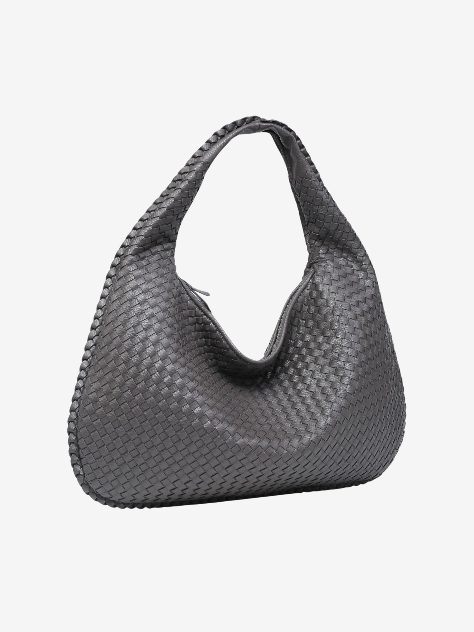 Dámská pletená kabelka hobo | Velká
