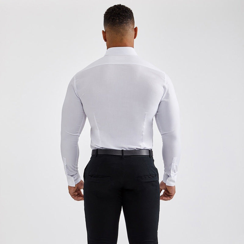 Męska koszula slim fit | Długi rękaw