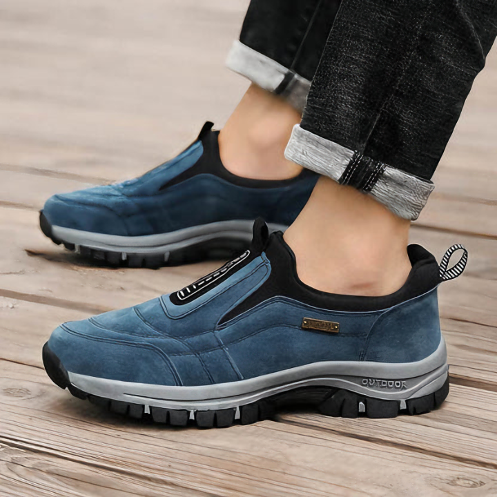 Męskie ortopedyczne buty trekkingowe | Slip-On