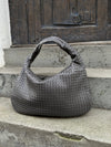 Dámská pletená kabelka hobo | Velká