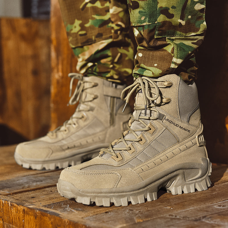 Męskie Wysokie Buty Trekkingowe | Zimowe Wędrówki