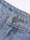 Damskie Jeansy Slim Fit z Rozszerzanym Dołem | Wysoki Tali