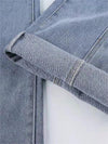 Damskie Jeansy Slim Fit z Rozszerzanym Dołem | Wysoki Tali
