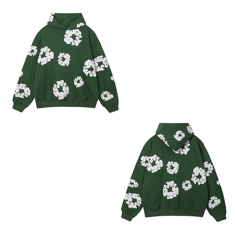 Kobiece Oversized Hoodie Set | Graffiti Print