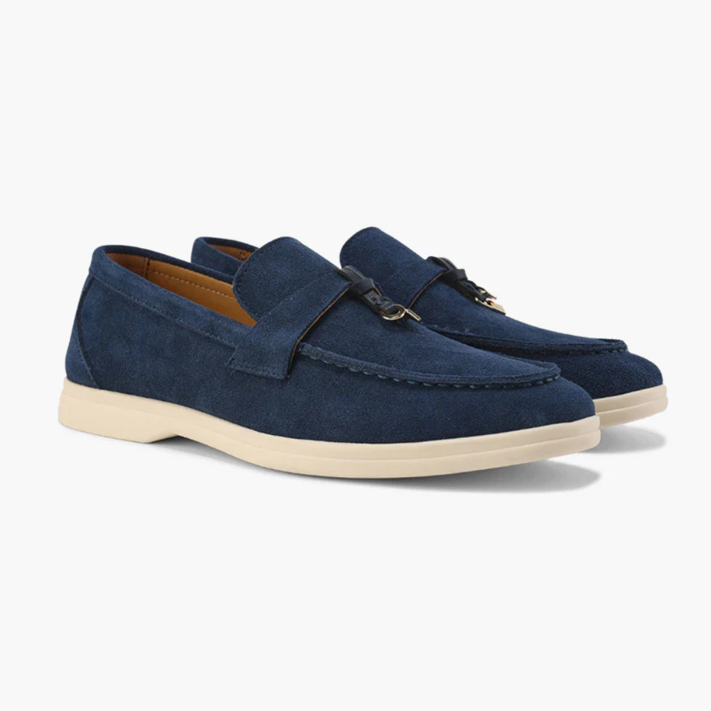 Damskie Eleganckie Loafersy | Skórzany Look