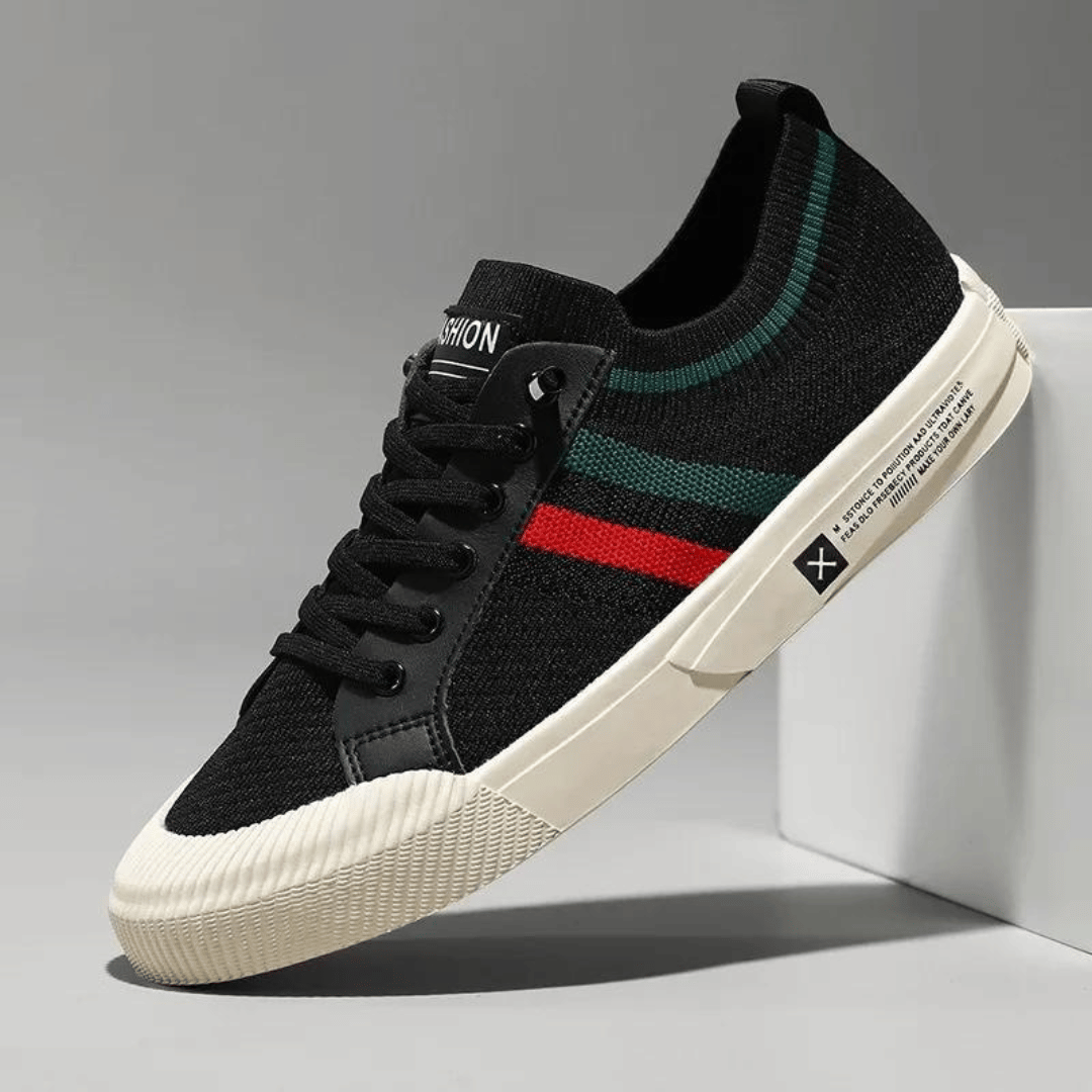 Męskie buty casualowe w paski | Ortopedyczne