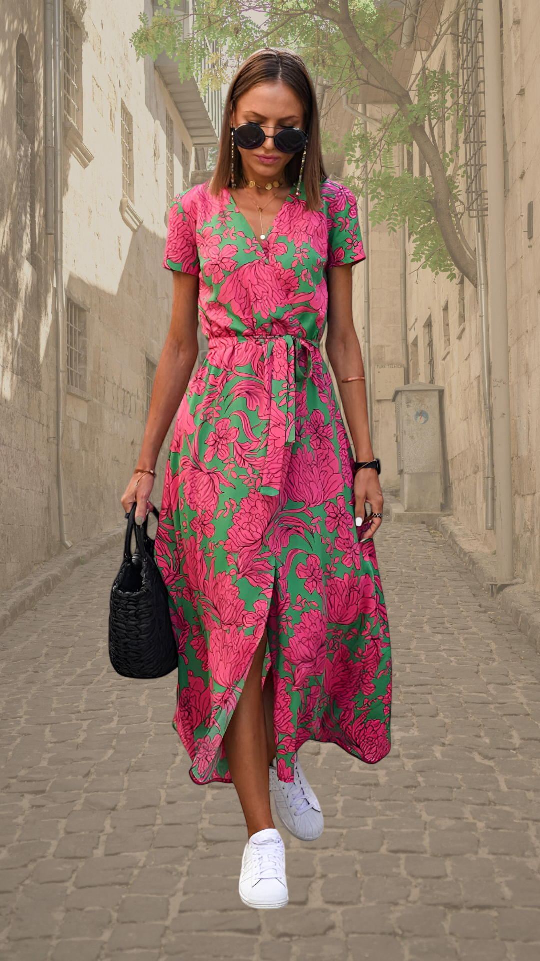 Women's Floral Summer Dress | Maxi