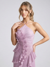 Women's Wedding Dress with Ruffles | Midi