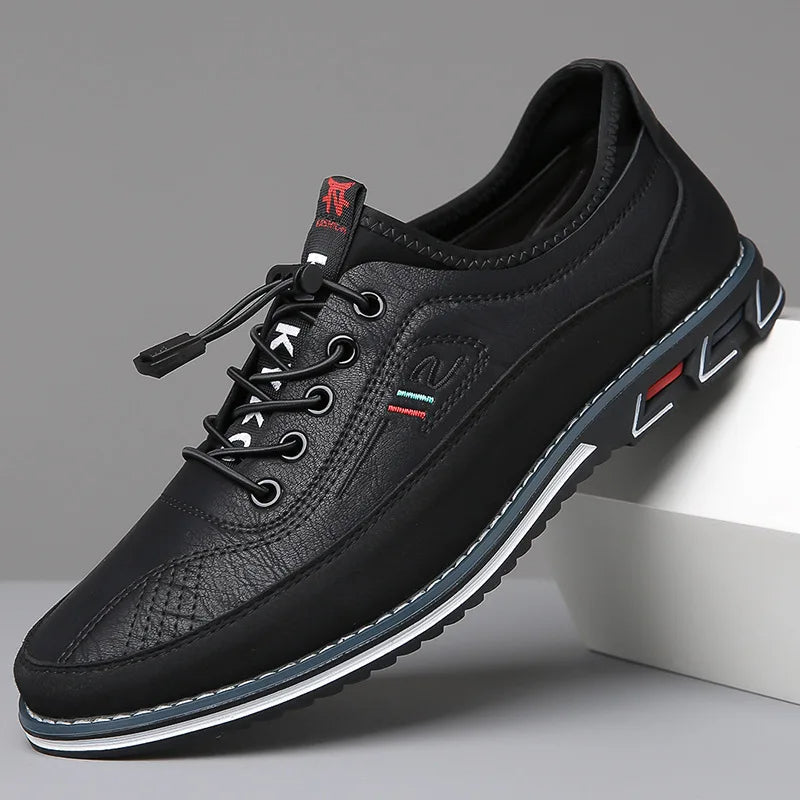 Męskie Buty Ortopedyczne Sznurowane | Styl Casual