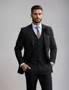 Męski formalny garnitur 3-częściowy | Slim Fit