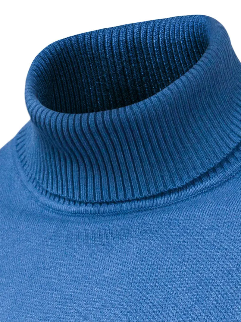 Męski Sweter z Golfem | Slim Fit