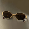 Damskie Okulary Przeciwsłoneczne Retro | Metalowa Oprawka