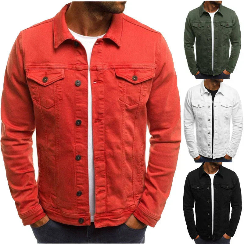 Męska Kurtka z Guzikami | Streetwear