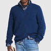 Męski Sweter z Ćwierć Zamkiem | Casual Pullover