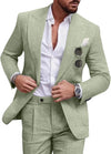 Męski garnitur slim fit | 2-częściowy