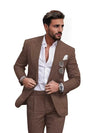 Męski garnitur slim fit | 2-częściowy