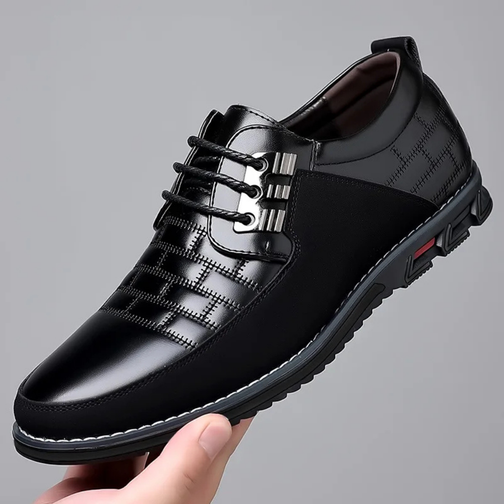 Męskie Buty Ortopedyczne Derby | Oddychające
