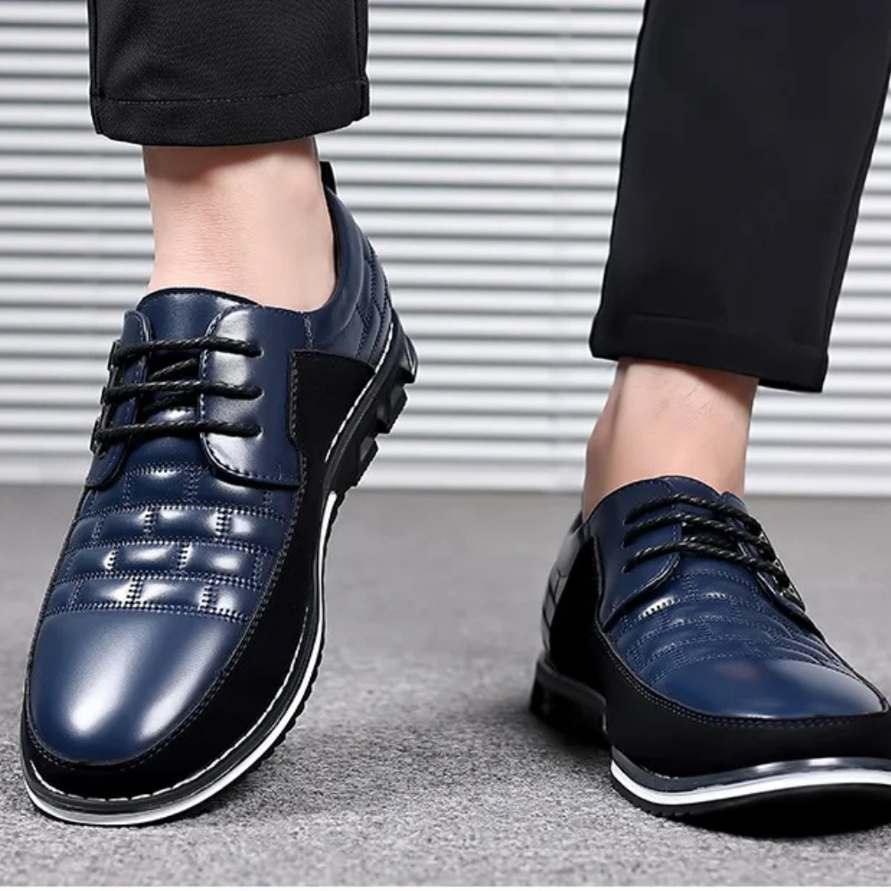 Męskie Buty Ortopedyczne Derby | Oddychające