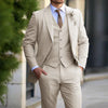 Męski formalny garnitur 3-częściowy | Slim Fit