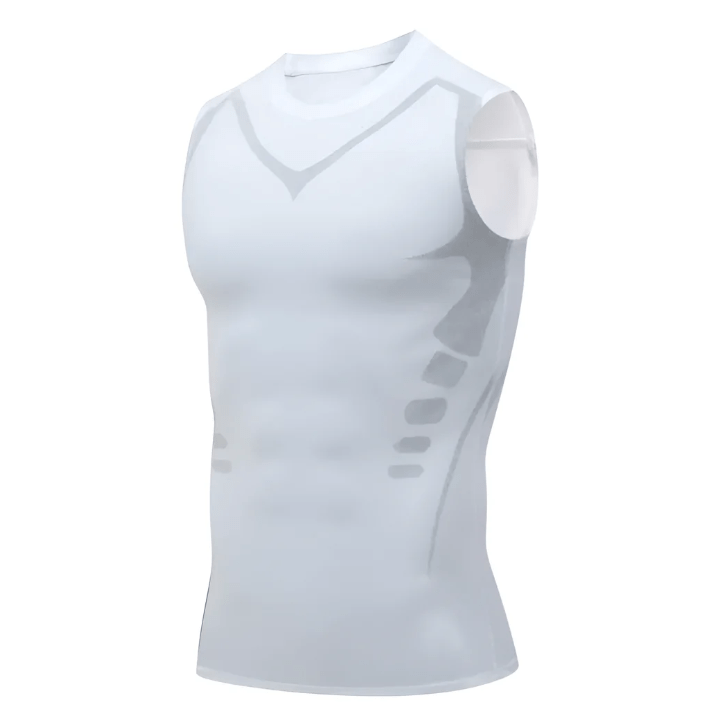 Męski Kompresyjny Tank Top | Oddychający