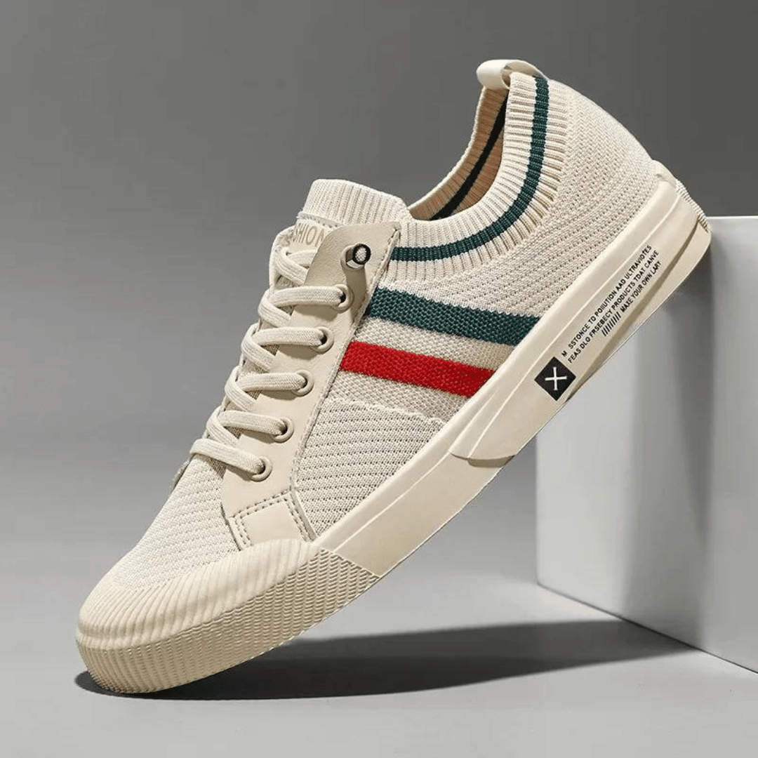 Męskie buty casualowe w paski | Ortopedyczne
