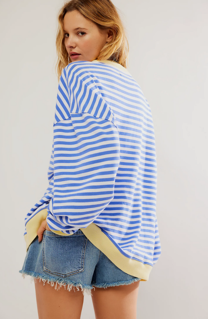 Women's Striped Sweater | Oversize