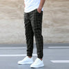 Męskie Stylowe Spodnie Jogger | W Kratę
