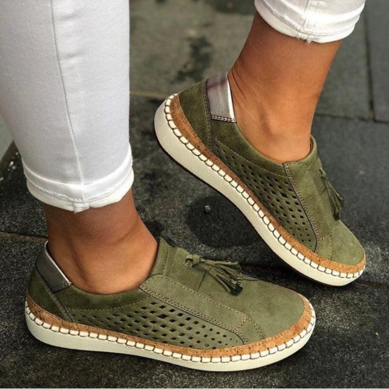 Damskie ortopedyczne buty wsuwane | Oddychające
