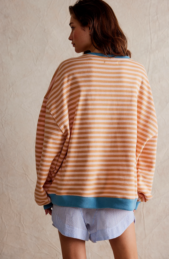 Women's Striped Sweater | Oversize