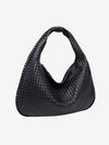 Dámská pletená kabelka hobo | Velká