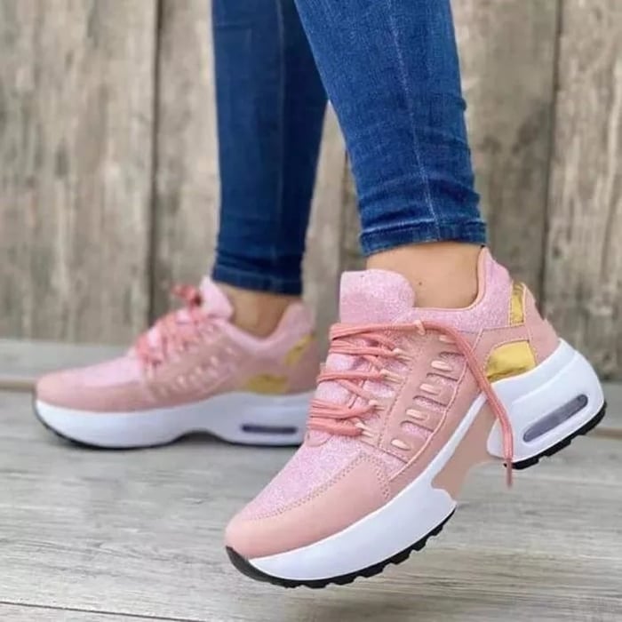 Damskie ortopedyczne sneakersy do biegania | Lekkie