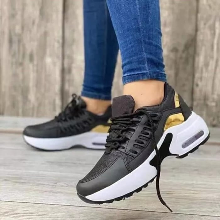 Damskie ortopedyczne sneakersy do biegania | Lekkie