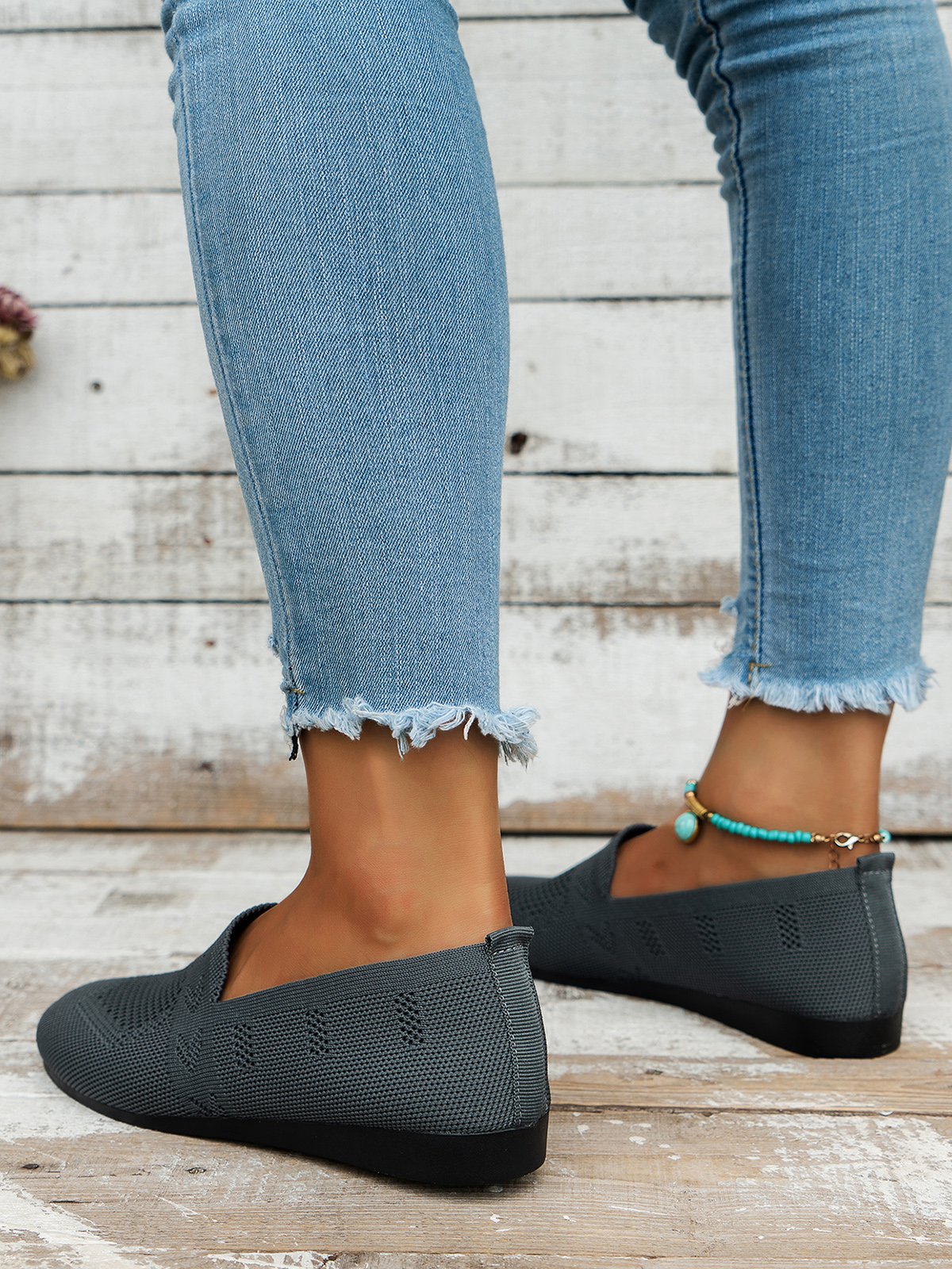 Damskie ortopedyczne slip-on loafers | Lekki