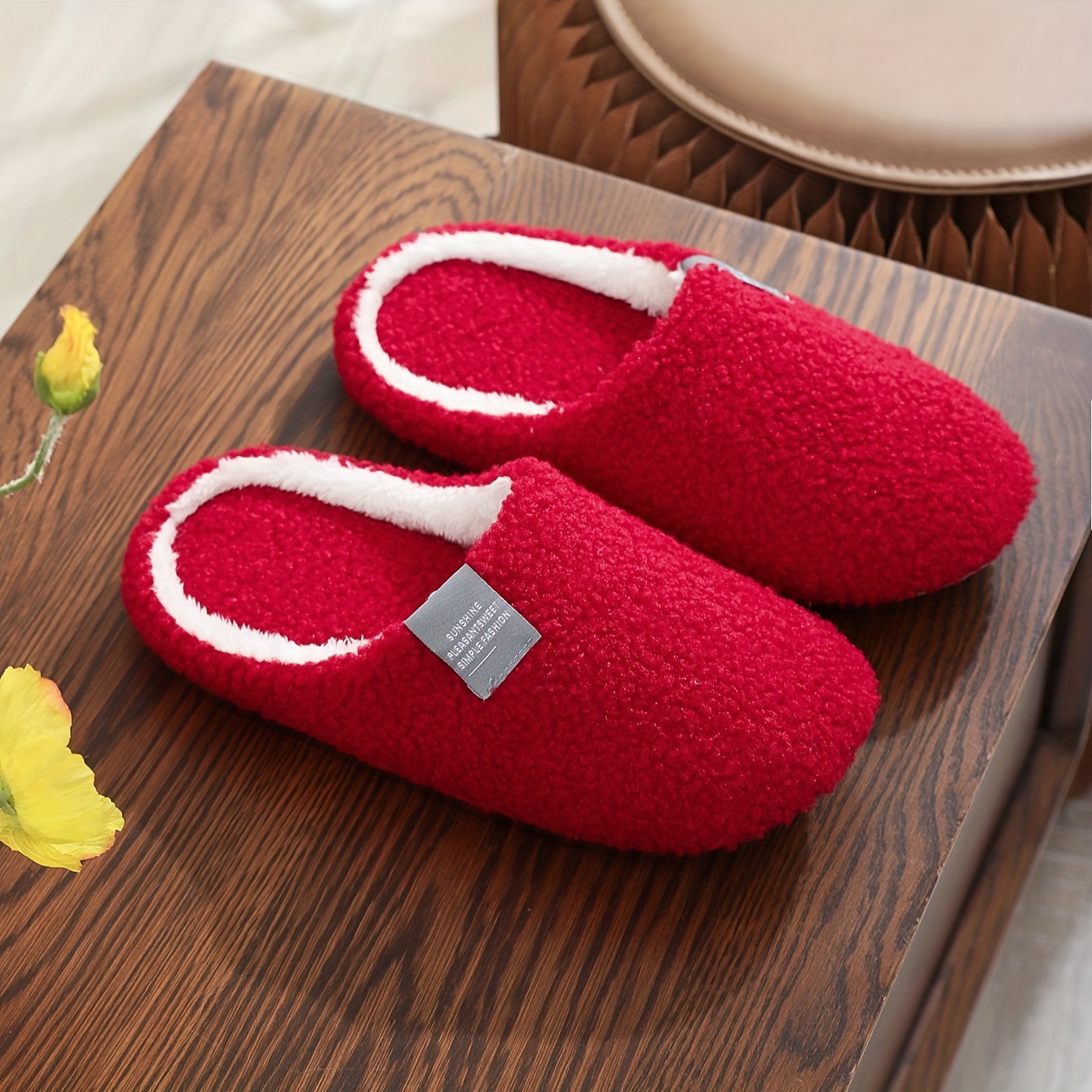 Unisexowe kapcie domowe | Kapcie na slip-on