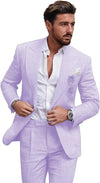 Męski garnitur slim fit | 2-częściowy