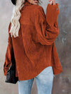 Damska Zimowa Koszulowa Kurtka | Oversize