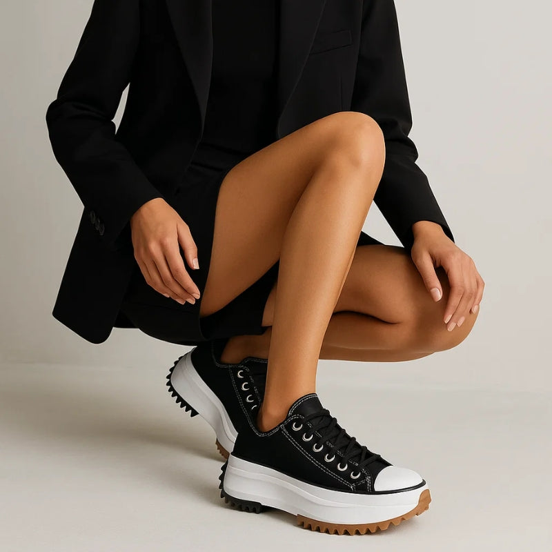 Damskie ortopedyczne sneakersy na platformie | Chunky