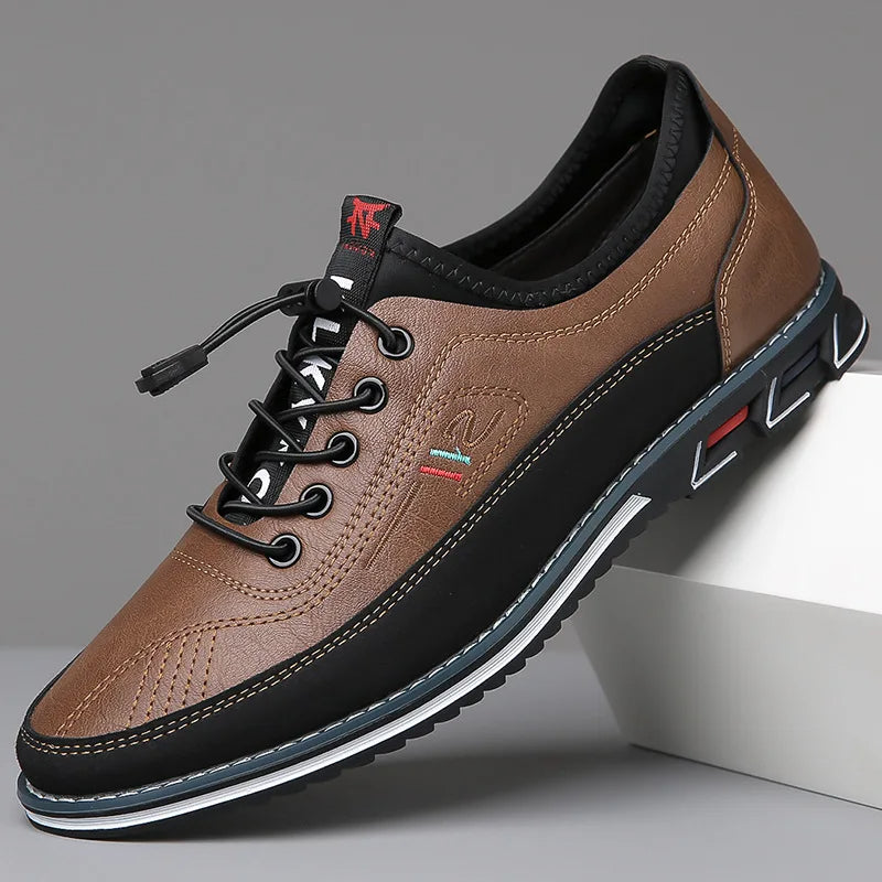 Męskie Buty Ortopedyczne Sznurowane | Styl Casual