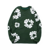Unisexowy Sweter z Kwiatowym Wzorem | Casual
