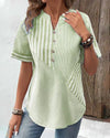 Women's Striped Blouse | Buttons