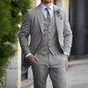Męski formalny garnitur 3-częściowy | Slim Fit